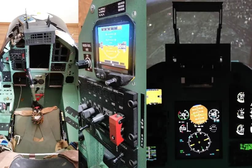 Pilatus PC-9m flight simulator prototyping stage