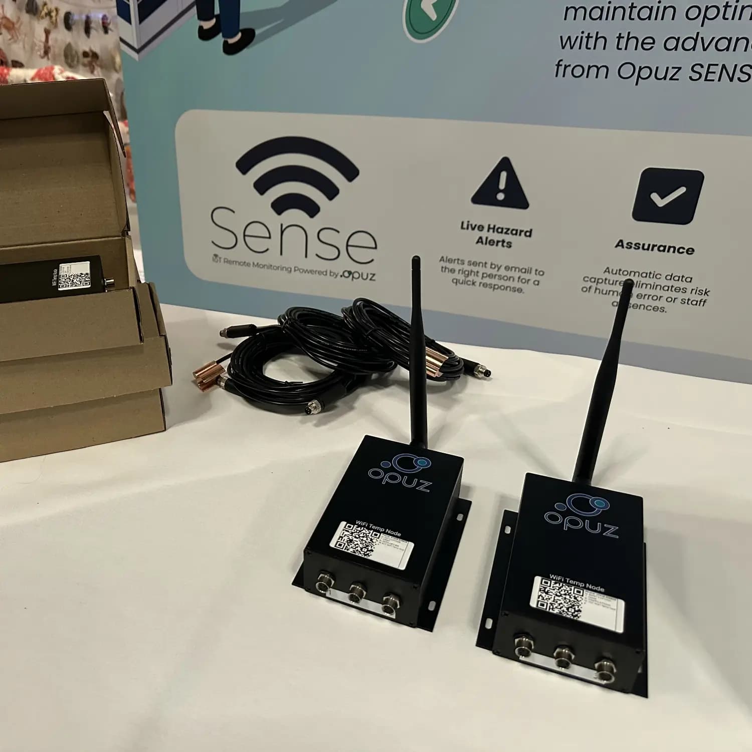 Portfolio project image for LoRa sensors