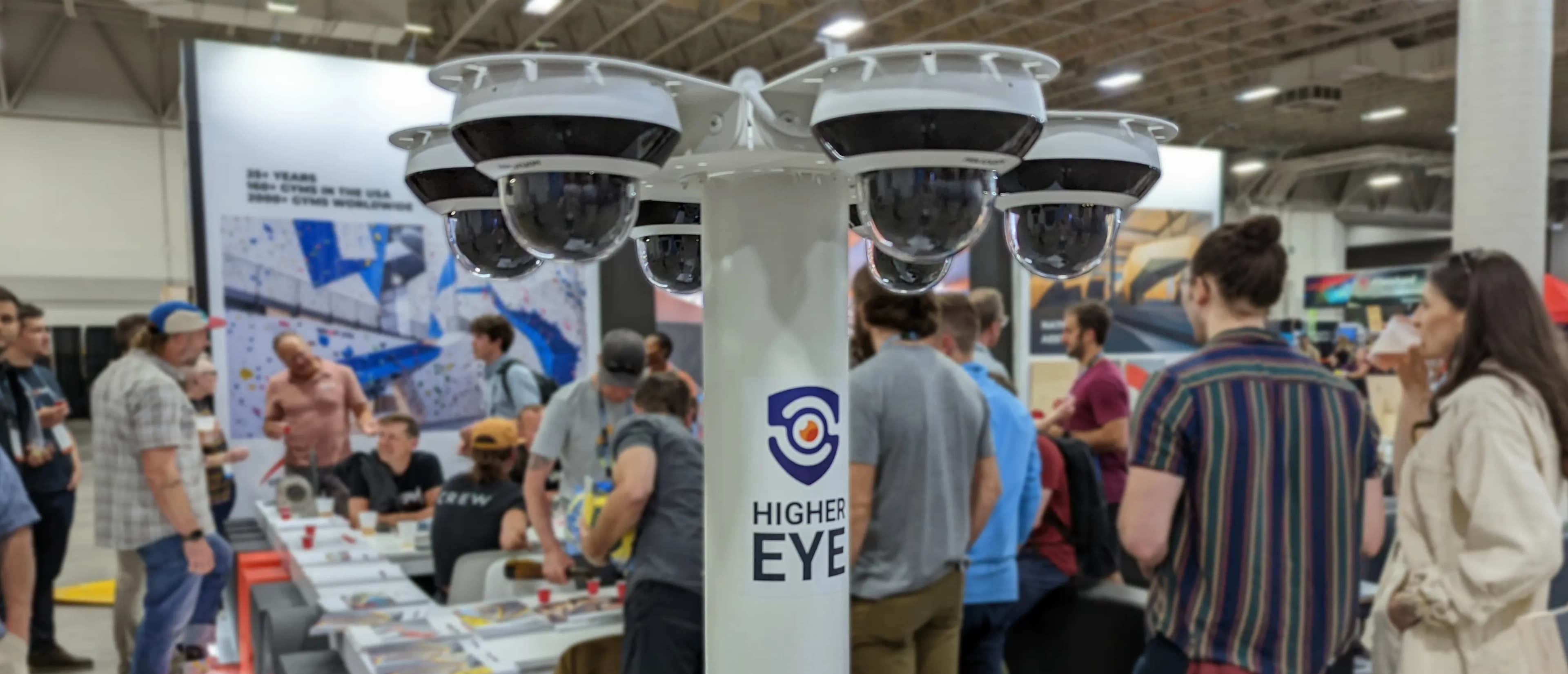 The Higher Eye system at a expo in Salt Lake City