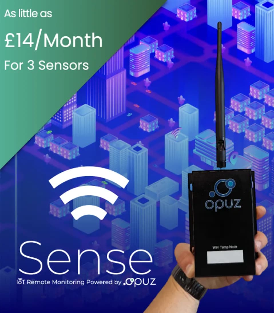 Banner of the Opuz LoRa sensors