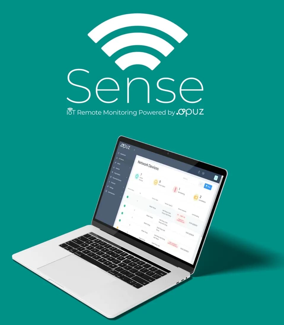 A laptop with the Opuz Compliance Software running